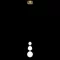 ELMARK 955PEARL930P3GD PEARL LED PENDANT 9W 3000K, GOLD