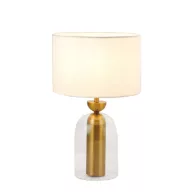 ELMARK 955RENATO1CO RENATO TABLE LAMP 1XE27, COOPER