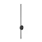 ELMARK 955RIMINI740BL RIMINI LED WALL LAMP 7W 4000K 600MM, BLACK