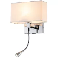   ELMARK 955ROSA340CH ROSA LED WALL LAMP 3W 4000K + 1XE27, CHROME