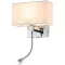 ELMARK 955ROSA340CH ROSA LED WALL LAMP 3W 4000K + 1XE27, CHROME