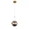 ELMARK 955SPLENDOR630BSG SPLENDOR LED PENDANT 6W 3000K, BRASS+SMOKY GREY