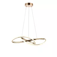   ELMARK 955TINA3330FGD TINA LED PENDANT 33W 3000K, FRENCH GOLD