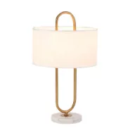 ELMARK 955YASMIN1TCO YASMIN TABLE LAMP 1XE27, COOPER
