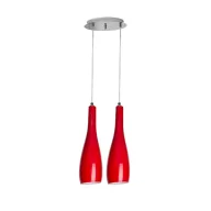 ELMARK 956602R 6602 AURA FÜGGŐ 2XE27 PIROS