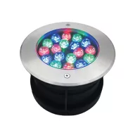   ELMARK 96UW18RGB LED UNDERWATER LIGHT 18W RGB, IP68 WITH REMOTE
