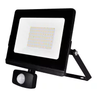  ELMARK 98OMEGA50SBLCW OMEGA50 LED FLOODLIGHT WITH SENSOR 50W 5500K IP65
