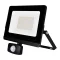 ELMARK 98OMEGA50SBLCW OMEGA50 LED FLOODLIGHT WITH SENSOR 50W 5500K IP65