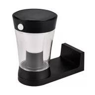 ELMARK 98SOL312 SOLAR WALL LAMP 3W IP54 WITH SENSOR, BLACK
