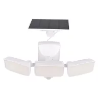   ELMARK 98SOL314 TRIPLE SOLAR FLOODLIGHT 15W IP54 WITH SENSOR, BLAC