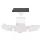 ELMARK 98SOL314 TRIPLE SOLAR FLOODLIGHT 15W IP54 WITH SENSOR, BLAC