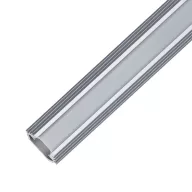   ELMARK 99ACC14 ELM9012/2 ALUMINIUM PROFIL LED SZALAGHOZ, MATT TAKARÓPROFIL, FELÜ