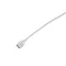 ELMARK 99ACC20 4PIN CSATLAKOZÓ 20 CM-ES KÁBELLEL, NŐ, FEHÉR