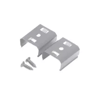   ELMARK 99ACC28CCRSI EL-28ECCR CLIPS FOR PROFILE EL-28CR, SILVER, SET