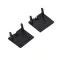 ELMARK 99ACC28ECCRBL EL-28ECCR END CAP FOR PROFILE EL-28CR BLACK, SET