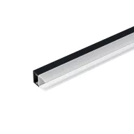   ELMARK 99ACC72HCRBL EL-72HCR PROFILE FOR GLASS SHELF 2.5M, BLACK