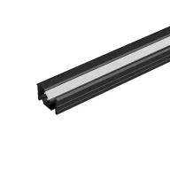   ELMARK 99ACC82CRBL EL-82CR SHELF PROFILE FOR LED STRIP 2.5M, BLACK