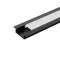 ELMARK 99ACC87CRBL EL-87CR PROFILE FOR LED STRIP 2.5M, BLACK
