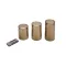 ELMARK 99CANDLE3R DEC. CANDELS 6000K 2XAA WITH REMOTE 3PCS, SET