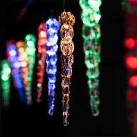   ELMARK 99CRL008RGB CHRISTMAS ICICLE LIGHT 10PCS RGB 2X?? IP44
