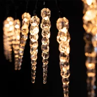   ELMARK 99CRL008WW CHRISTMAS ICICLE LIGHT 10PCS 3000K 2X?? IP44