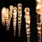 ELMARK 99CRL008WW CHRISTMAS ICICLE LIGHT 10PCS 3000K 2X?? IP44