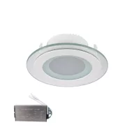 ELMARK 99LED641E LED PANEL ÜVEG KEREK 18W 2700K+INVERTERREL