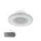 ELMARK 99LED641E LED PANEL ÜVEG KEREK 18W 2700K+INVERTERREL