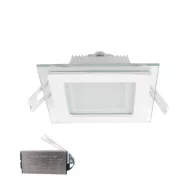   ELMARK 99LED642E LED PANEL ÜVEG SZÖGLETES 6W 4000K+INVERTERREL