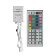   ELMARK 99RGBCONTROL2 LEDRGB VEZÉRLŐ 12V 6A INFRAVÖRÖS VEZÉRLŐVEL-44 GOMB