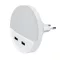 ELMARK 99USB2 LED ÉJSZAKAI LÁMPA 2xUSB-VEL 0.5W 3000K
