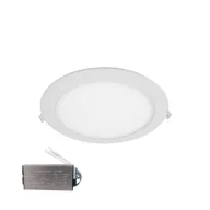   ELMARK 99XLED612E STELLAR LED PANEL KEREK 12W 2700K SÜLLYESZTETT SZERELÉSŰ +SÜRG