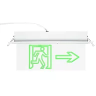   ELMARK 9AL3117 AL3117 LED VÉSZVILÁGÍTÁS MŰANYAGTÁBLA OLDAL NYÍL