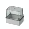 ELMARK EC440C5 EC440 JUNCTION BOX 150?110X140MM TRANSP. LID,IP56