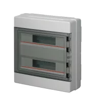   ELMARK EC62036E EC620 SURFACE MOUNT. ENCLOSURE 36 MOD. (2X18) IP65