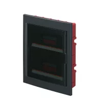   ELMARK EC63024NE EC630 FLUSH MOUNT. ENCLOSURE 24 MOD. (2X12) BLACK