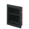 ELMARK EC63024NE EC630 FLUSH MOUNT. ENCLOSURE 24 MOD. (2X12) BLACK