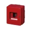 ELMARK EC64004 EC640 SURFACE ENCLOSURE 4 MOD.(1X4) +LOCK IP65 RED