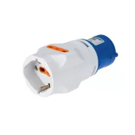   ELMARK EC690510 EC690 INDUSTRIAL ADAPTOR 16A 2P+E TO SHUKO IP44