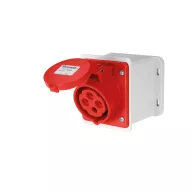   ELMARK EC690541D EC690 WALL MOUNT. SOCKET 16A IP44 3P+N+E 346-415V