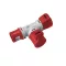 ELMARK EC690722 EC690 ADAPTOR 1 PLUG/2SOCKETS 3P+E 16A IP44