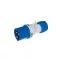 ELMARK EC69272 EC690 STRAIGHT PLUG 32A IP44 1P+N+E 220-240V