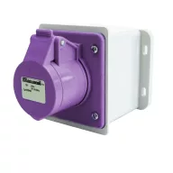   ELMARK EC694001D EC690 SURFACE MOUNT. SOCKET 16A IP44 2P 24V AC