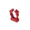 ELMARK ECCFC20CR PVC COLLAR CONDUIT CLIPS EC D20 RED 100PCS.