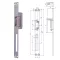 ELMARK M160132 ELECTROMAGNETIC STRIKE PLATES 6-12V AC/DC