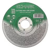 ELMARK M516306 VÁGÓKORONG KŐ 125x3.2x22.2mm