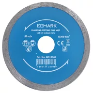   ELMARK M516309 WET GYÉMÁNT VÁGÓKORONG, TÉGLA, KŐ ÉS BETON 115x22.2mm