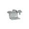 ELMARK ME301006 SCREWLESS CABLE BRACKET FOR EARTHING CONDUCTOR EL-VA 8mm
