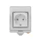 ELMARK S55TPF-DE S55-195014 WATERPROOF SMART SOCKET GERMAN
